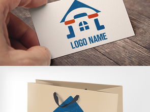 房地产建筑物业公司中介咨询Logo设计 从高清素材到AI起航